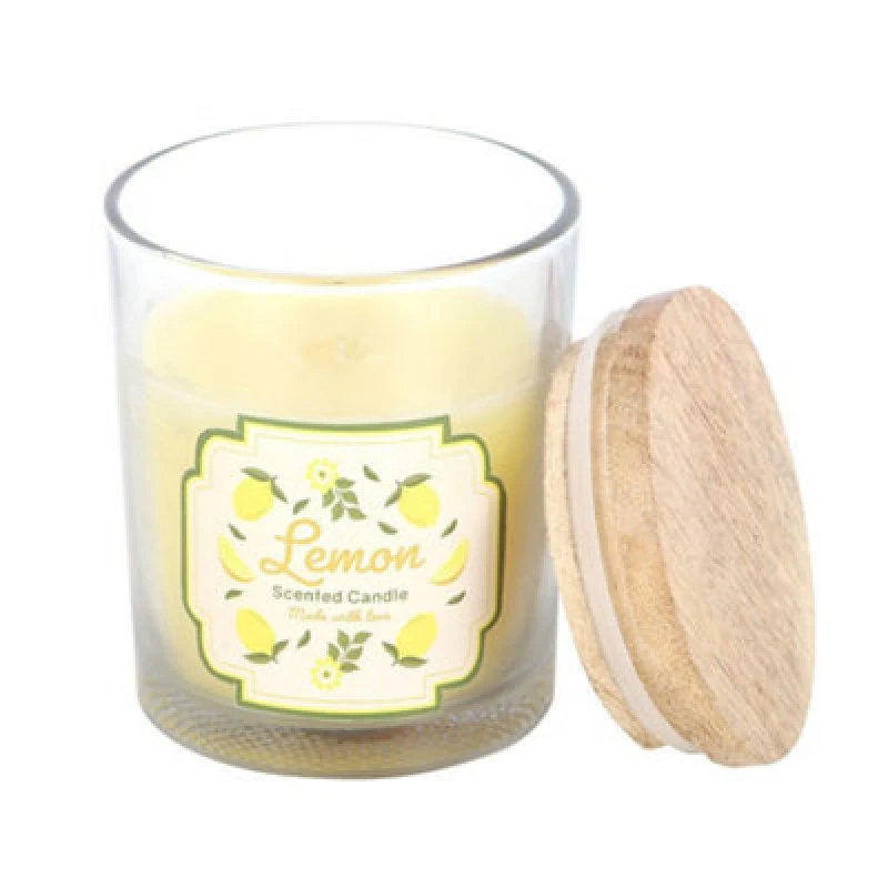 Image of Something Different Something Different Lemon Scented Candle in Lime Lime One Size Unisex 5063750959528