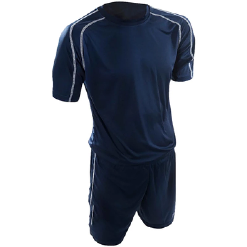 Image of Precision Precision Men Lyon T-Shirt & Shorts Set in Navy Size: Small Navy S Male 5059699522572