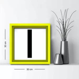 Image of 3030AHS-082s Multicolor Decorative Framed MDF Painting