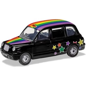Image of Corgi London Rainbow Taxi Diecast Model