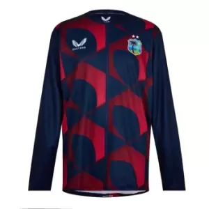 Image of Castore West Indies Long Sleeve Training Top Mens - Multi