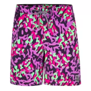 Image of Nike 7 Volley Shorts Mens - Pink
