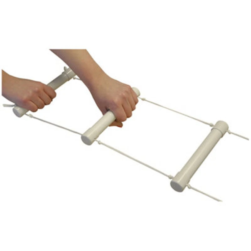 Image of Loops Bed Rope Ladder - Disability Sit Upright Aid - Secures to Bed Legs - 127kg Limit Multi