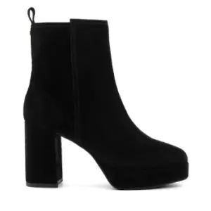 Image of Dune London Oona Platform Ankle Boots - Black