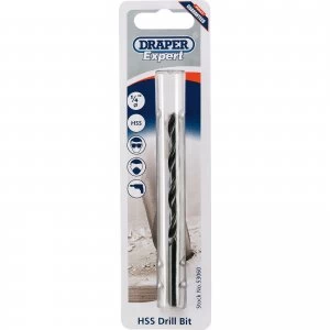 Image of Draper Expert HSS Drill Bit Imperial 1/4" Pack of 1