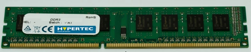 Image of Hypertec 0A65718-HY memory module 8GB 1 x 8GB DDR3 1333 MHz ECC