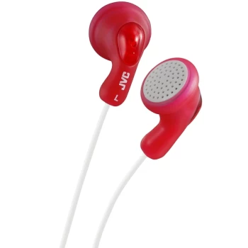 Image of JVC HA-F14-RN-U Gumy In Ear Wired Earphones