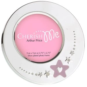 Image of Arthur Price Girls Cherish Me Round Frame