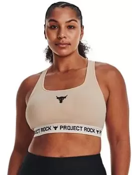 Image of Under Armour Project Rock Crossback Bra, Multi Size M Women