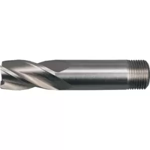 Image of 1"X1" HSS Threaded Shank Multi Flute End Mills