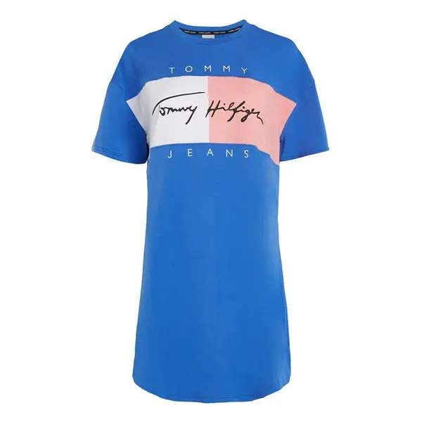 Image of Tommy Hilfiger Nightdress - Blue 8