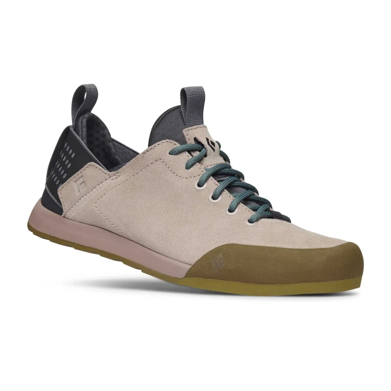 Image of Womens Black Diamond Session Suede Hiking Shoes Rose Female 37