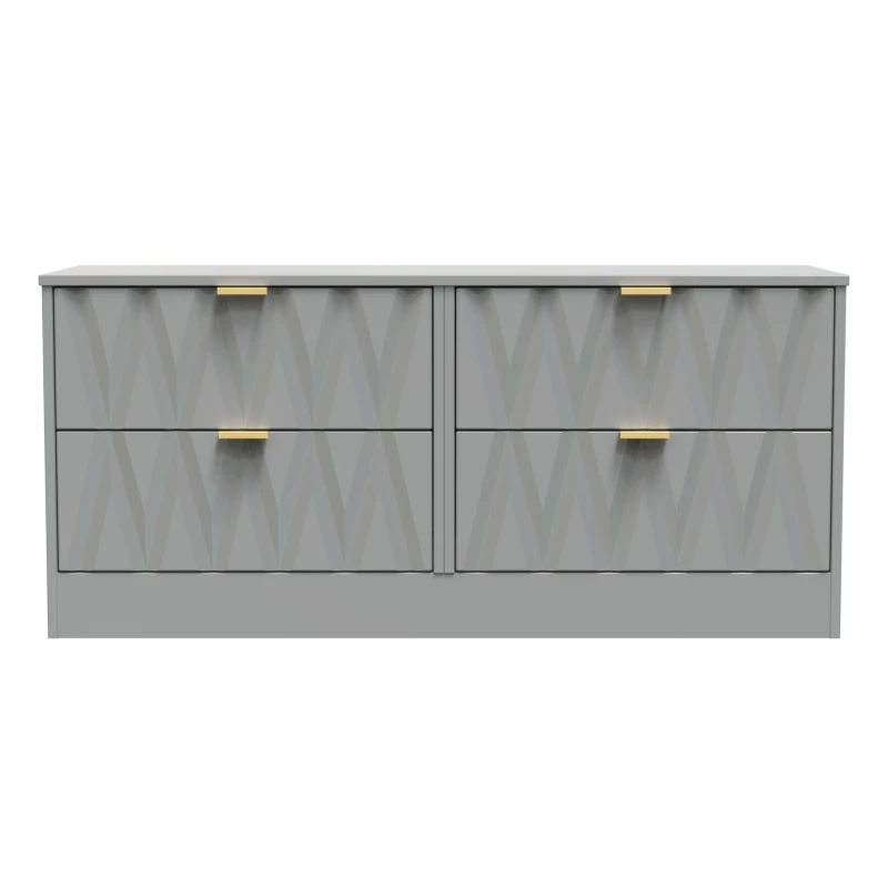 Image of Fiji Ready Assembled Scandinavian White & Oak Tall Double Wardrobe (H)1960mm (W)765mm (D)530mm