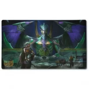 Image of Dragon Shield Jade Dynasties Playmat
