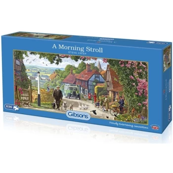 Image of A Morning Stroll Jigsaw Puzzle - 636 Puzzle