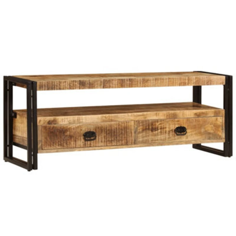 Image of Vidaxl TV Cabinet 120X35X45cm Solid Mango Wood
