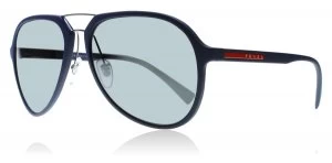 Image of Prada Sport PS05RS Sunglasses Matte Blue TFY7W1 58mm