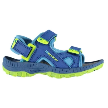 Image of Karrimor Antibes Infants Sandals - Blue/Lime