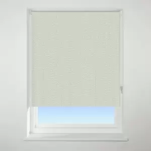 Image of Universal Patterned Knitted Texture Neutral Blackout Roller Blind Natural
