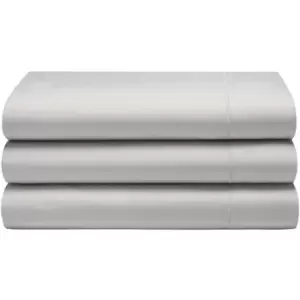 Image of Cotton Sateen 1000 Thread Count Flat Sheet (Kingsize) (Ivory) - Ivory - Belledorm