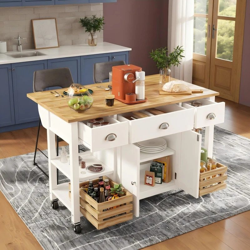 Image of Urban Meuble Modern Kitchen Drawer Organizer Ample Storage White unisex one size