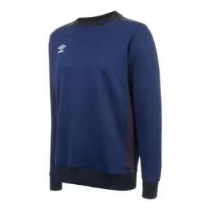 Image of Umbro Poly Sweatshirt Mens - Blue
