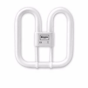 Image of Crompton 16W CFL GR8 2 Pin 2D Bulb - White