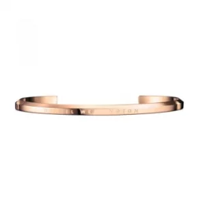 Image of Daniel Wellington Rose Gold Plated Cuff Large