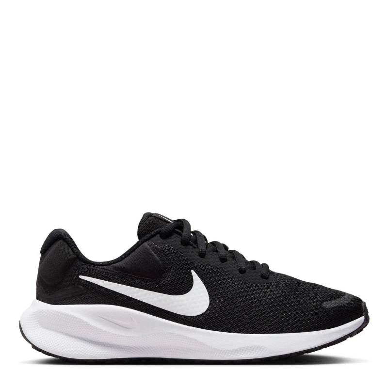 Image of Nike Revolution 7 Womens Running Shoes Black/White female 7 (41)
