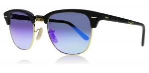 Image of Ray-Ban 2176 Sunglasses Matte Black / Gold 901S7Q