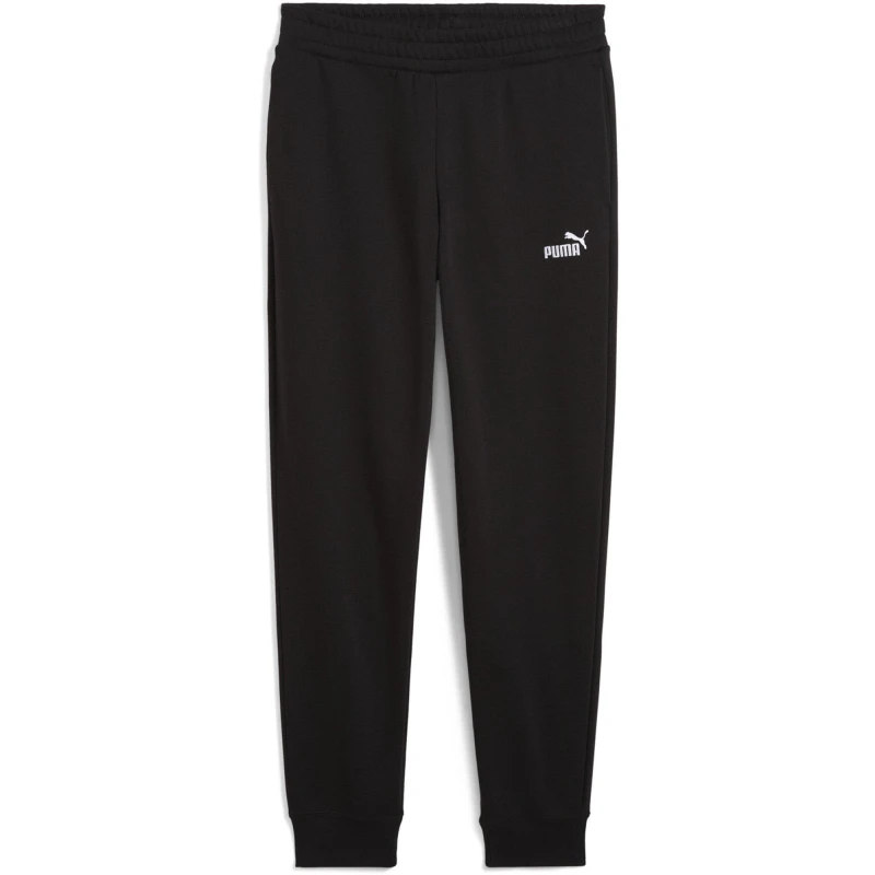 Image of Puma Essentials Logo Slim Trousers Womens - Black 14