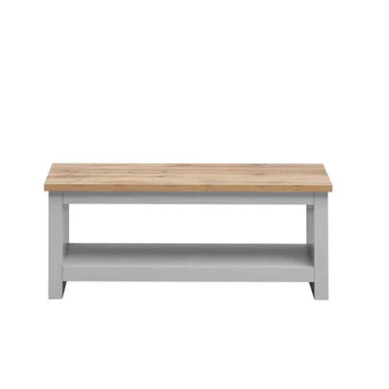 Image of Timber Art Design Lisbon Grey Lift Up Coffee Table