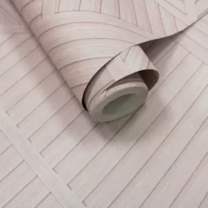 Image of Holden Wood Geo Pink Wallpaper