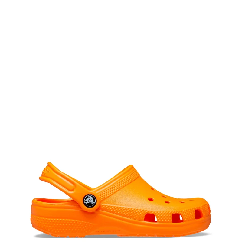 Image of Crocs Crocs Classic Clogs Juniors - Orange Orange 4