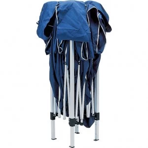 Image of Draper Concertina Gazebo Blue 3m x 3m