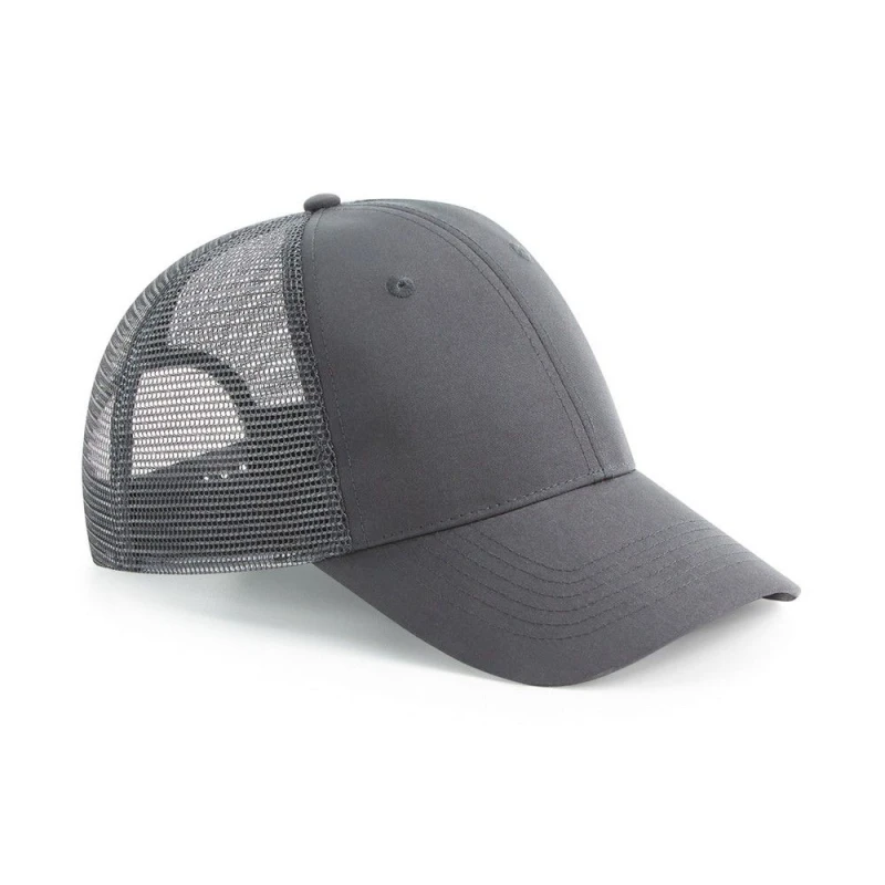 Image of Beechfield Beechfield Men Snapback Cap in Mid Grey Mid Grey One Size Male 5063107854681