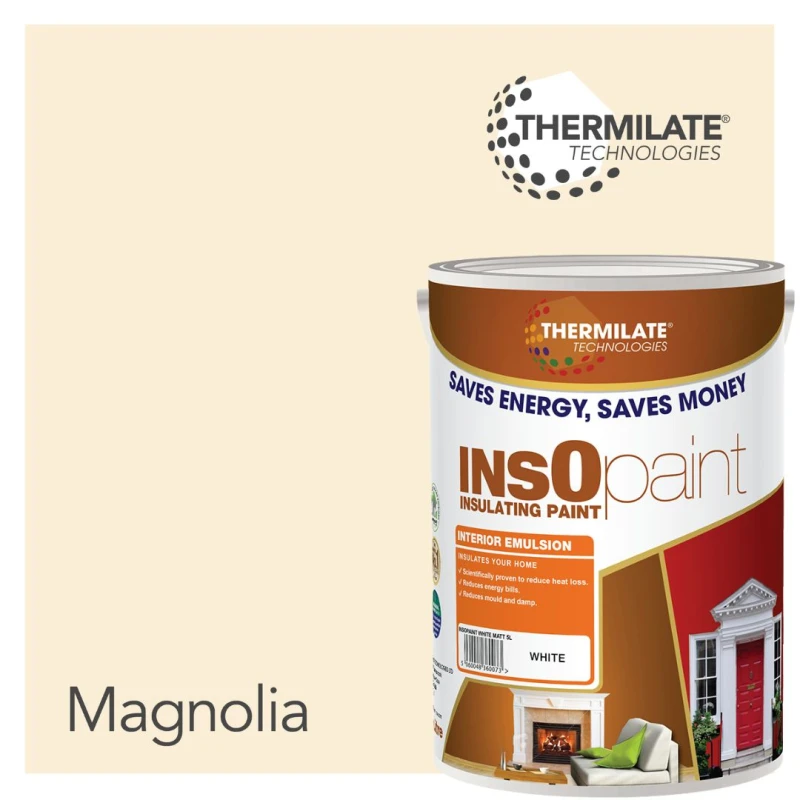 Image of THERMILATE TECHNOLOGIES Interior Emulsion Paint - 5L in Londons Magnolia Londons Magnolia Unisex 5L