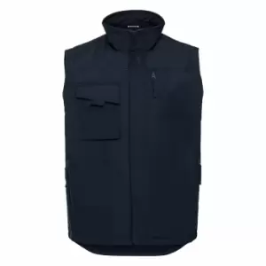 Image of Russell Mens Workwear Gilet Jacket (M) (French Navy)