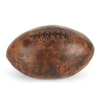Image of HESTIA? Faux Leather Door Stop - Rugby Ball