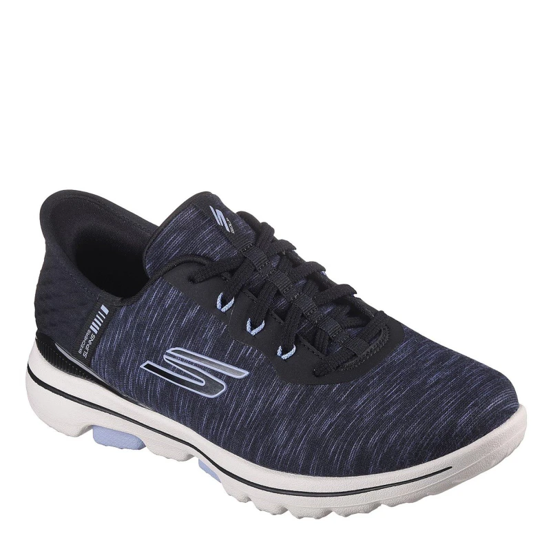 Image of Skechers Go Golf Walk 5 - Slip Ins Spikeless Shoes Womens - Black 5