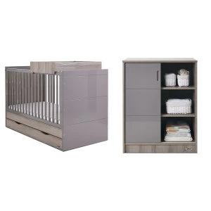 Image of Obaby Madrid 2 Piece Room Set - Eclipse
