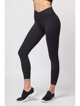 Image of TLC Sport Performance Tlc Sport V-waist Leggings - Black, Size L, Women