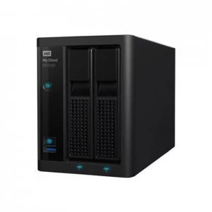 Image of Western Digital WD 20TB My Cloud PR2100 External 2 Bay NAS WDBBCL0200JBK-EESN