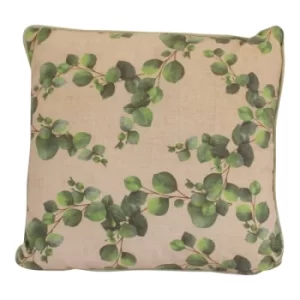 Image of Eucalyptus Design Square Cushion, 36cm