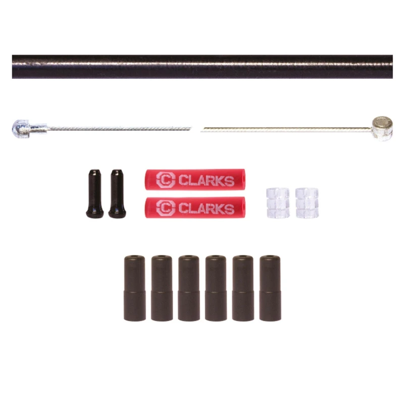 Image of Clarks Universal S/S Front & Rear Brake Cable Kit No Colour unisex NO SIZE