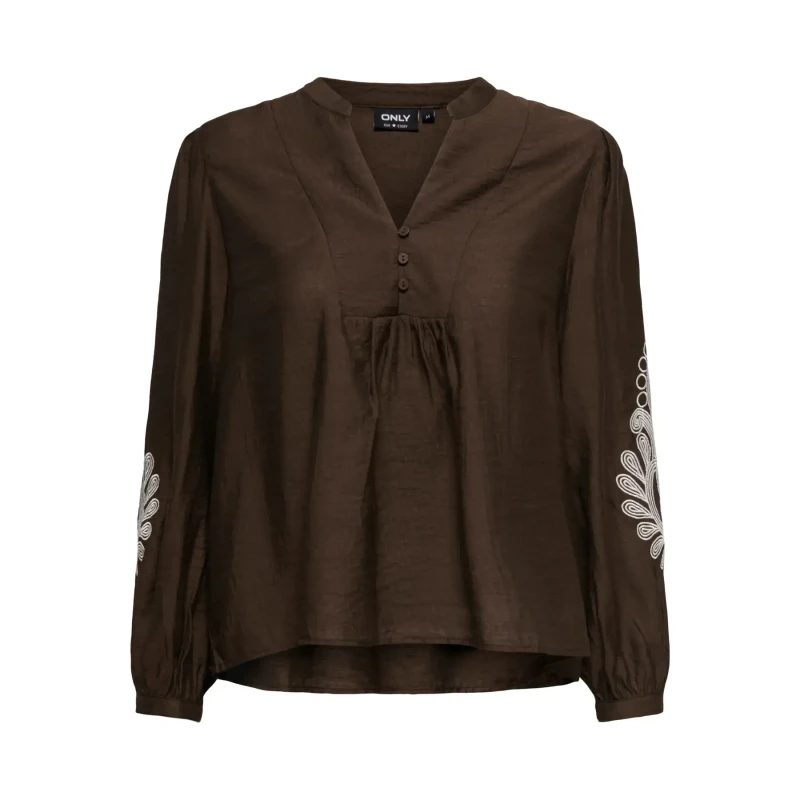 Image of Only Womens blouse Only Kana WVN Marron Female M