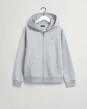 Image of GANT Teens Teen Boys Original Full-Zip Hoodie (158/164) Grey