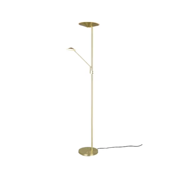 Image of Brantford Modern Mother & Child Lamp Brass Matt 2700-3200-4000K