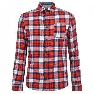 Image of Jack and Jones Nico Checked Shirt - Red