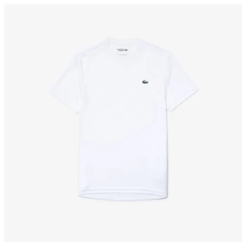 Image of Lacoste Basic Performance T Shirt - White 001